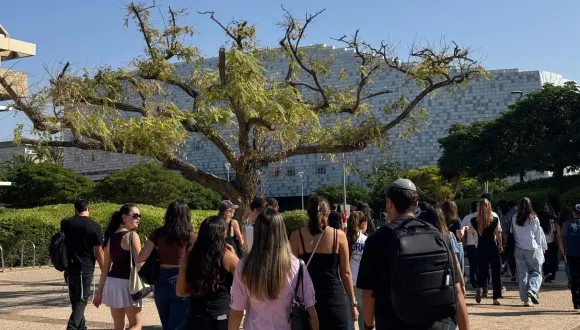 Getting to know the campus during Orientation 2025